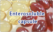 Enterosoluble capsule